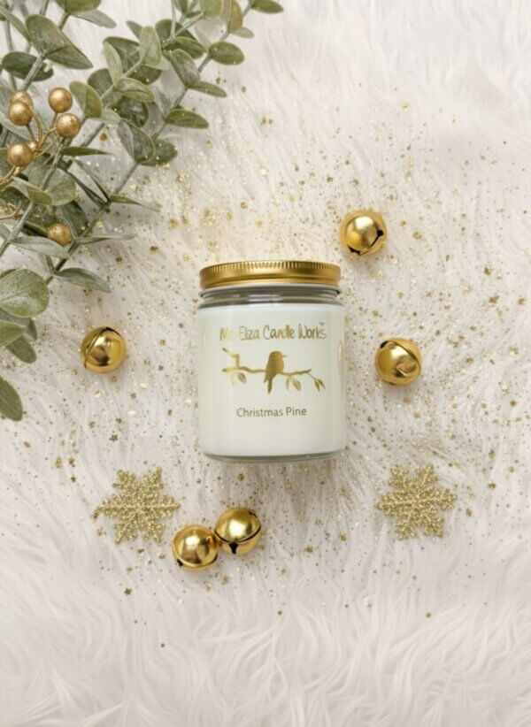 2 Pack Christmas Candles - Image 2