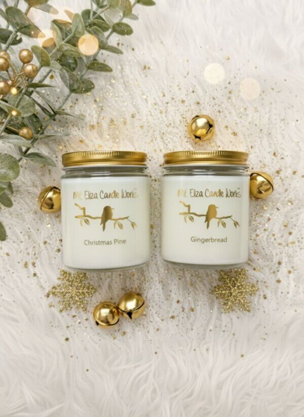 2 Pack Christmas Candles