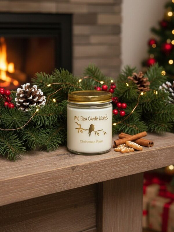 2 Pack Christmas Candles - Image 6